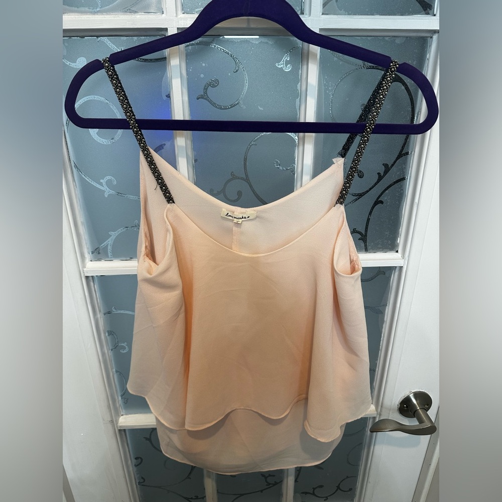 Cream/peach Camisole Top